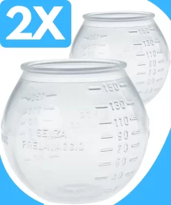 Doseerbol 2 Stuks - Wasbol - Wasbollen Voor Wasmiddel - Doseerdop - Wasbolletjes Voor Wasmachine - Doseerbol Wasmiddel Vloeibaar - Wasmiddel Bol - Wasbal