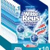 Witte Reus Kracht Actief Toiletblok - Oceaan - WC Blokjes Voordeelverpakking - 10 Stuks