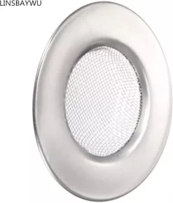 JvB - Gootsteen Zeef 2 Stuks RVS Buitenmaat 7.5 Cm Binnenmaat 4,3 Cm - Zeef - Gootsteen - Haar Opvanger Haar Vanger - Vuil Tegenhouden -Lifestyleproducten 1021x1200 2