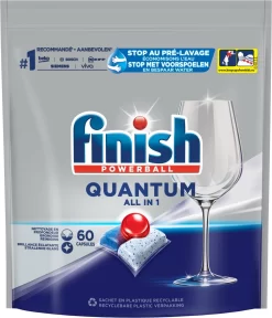 Finish Quantum All In One Regular Vaatwastabletten - 60 Capsules
