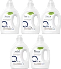 Neutral 0% Parfumvrij Vloeibaar Wasverzachter - 5 X 27 Wasbeurten - Voordeelverpakking