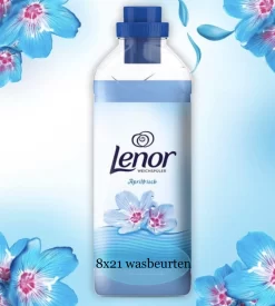 LENOR APRILFRIS WASVERZACHTER -8X21 WASBEURTEN-ST 525ML -Lifestyleproducten 1078x1200