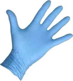 Merkloos Wegwerp Handschoenen - Nitril Handschoenen - Blauw - S - Poedervrij - 100 Stuks -Lifestyleproducten 1091x1200 4