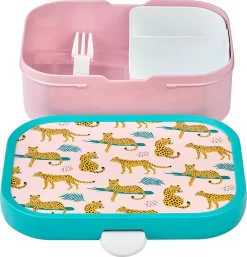 Mepal – Lunchset Campus (sb + Lb) – Schoolbeker En Broodtrommel Voor Kinderen – Leopard – Bento Box - Lekvrij -Lifestyleproducten 1154x1200 1