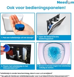 Needum Toiletblokjes Voor Inbouwreservoirs - WC Blokjes - Toiletblokken In Een Voordeelverpakking - 12 Stuks -Lifestyleproducten 1155x1200 6