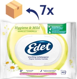 Edet Kamille Vochtig Wc Papier - 7 Stuks - Met Natuurlijke Kamille Extracten 5 Edet Kamille Vochtig Wc Papier - 7 Stuks - Met Natuurlijke Kamille Extracten -Lifestyleproducten 1158x1200