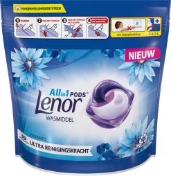 Lenor All In 1 Wasmiddel Pods - Voordeelverpakking 3 X 39 Wasbeurten -Lifestyleproducten 1169x1200
