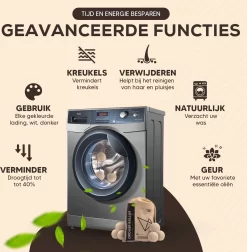 Drogerballen - Droogballen - Wasdrogerballen - Dryerballs - 6 Stuks - XL Formaat - Wol - Set -Lifestyleproducten 1177x1200 3