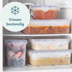 Lock&Lock Vershouddoos Voor Brood - Brooddoos - Broodtrommel - Brood Bewaren - Opbergdoos - Bewaardoos Met Deksel - 100% Luchtdicht - BPA Vrij - 5 Liter - Transparant -Lifestyleproducten 1186x1200 2