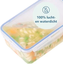 Lock&Lock Vershouddoos Voor Brood - Brooddoos - Broodtrommel - Brood Bewaren - Opbergdoos - Bewaardoos Met Deksel - 100% Luchtdicht - BPA Vrij - 5 Liter - Transparant -Lifestyleproducten 1189x1200 1