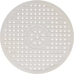 Merkloos Gootsteenmat Rond - 31cm - Beschermt De Gootsteen En Het Servies Tegen Krassen En Beschadigingen.