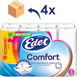 Edet Comfort - 3-laags Wc Papier - 64 Rollen -Lifestyleproducten 1192x1200 3