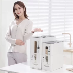 Merkloos TDR-Japans Rijst/Granen Container/Dispenser/ Opbergdoos - 6KG Inhoud - Wit -Lifestyleproducten 1194x1200 1