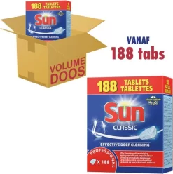 SUN® Sun Professional Vaatwastabletten - 188 Stuks -Lifestyleproducten 1195x1200 6