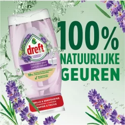 Dreft Natuurlijke Geur - Afwasmiddel - Lavendel & Rozemarijn - Ondersteboven Fles - Voordeelverpakking 8 X 370 Ml -Lifestyleproducten 1195x1200 7