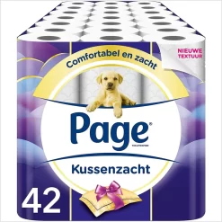 Page Toiletpapier - 42 Rollen - Kussenzacht Wc Papier (3-laags) - Voordeelverpakking -Lifestyleproducten 1198x1200 24