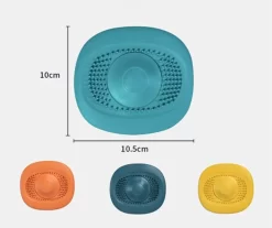 Heuts Goods - Gootsteenzeef - Gootsteenstop - Afvoerzeef - Afvoerstop - Spoelbal - Bad - Douchebak - Keuken - Wasbak - Badkuip - Siliconen - Donkerblauw -Lifestyleproducten 1200x1006