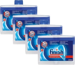 Finish Integrale Machinereiniger Regular Vaatwasser - 4x 250 ML - Voordeelverpakking -Lifestyleproducten 1200x1037 1