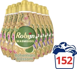 Robijn Klein & Krachtig Color Bohemian Blossom Vloeibaar Wasmiddel - 8 X 19 Wasbeurten - Voordeelverpakking -Lifestyleproducten 1200x1080