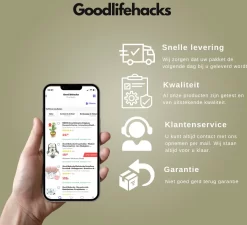 Goodlifehacks Originele XL 6 Stuks Drogerballen - Wasbollen - Wasverzachter - Zero Waste Dryerballs - Duurzaam - Herbruikbare Droogballen - Wit & Grijs - Energie Besparen -Lifestyleproducten 1200x1093
