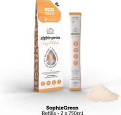 SophieGreen Voorjaarspakket; Allesreiniger + Keukenreiniger - 2x 750ml + Navullingen + Sopje Allesreiniger 100g -Lifestyleproducten 1200x1142 8