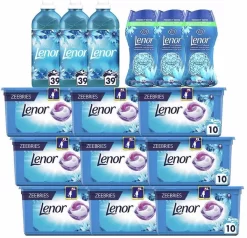 Lenor Zeebries Was Pakket -pods Geurbooster & Wasverzachter