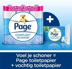 Page Vochtig Toiletpapier - 12 X 38 Stuks - Compleet Schoon Vochtig Wc Papier - Voordeelverpakking -Lifestyleproducten 1200x1159 10