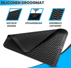 Bangosa Afdruipmat - Vaat Afwas Droogmat - Siliconen 50 X 40 -Lifestyleproducten 1200x1163 2