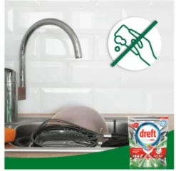 Dreft Platinum Plus All In One - Vaatwastabletten - Voordeelverpakking 5 X 16 Stuks -Lifestyleproducten 1200x1168 2