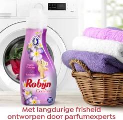 Robijn Creations Paarse Orchidee & Bosbessen Wasverzachter - 8 X 30 Wasbeurten - Voordeelverpakking -Lifestyleproducten 1200x1169 1