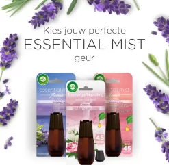 Air Wick Essential Mist Luchtverfrisser - Ontspannende Lavendel - 1 Zwart Apparaat + 2 Navullingen -Lifestyleproducten 1200x1169 15