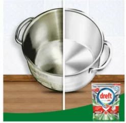 Dreft Platinum Plus All In One Deep Clean - Vaatwastabletten - Voordeelverpakking 4 X 33 Stuks -Lifestyleproducten 1200x1173 2