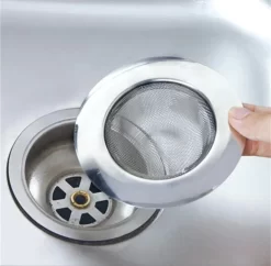 JvB - Gootsteen Zeef 2 Stuks RVS Buitenmaat 7.5 Cm Binnenmaat 4,3 Cm - Zeef - Gootsteen - Haar Opvanger Haar Vanger - Vuil Tegenhouden