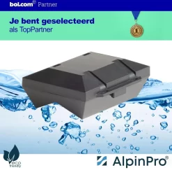 Waterontharder Alternatief: AlpinPro® Antikalksysteem Black Edition - Voor Alle Koper Waterleidingen (magneet Waterleiding) ☆ Hét Waterontharder Alternatief - Antikalk - Kalkaanslag - Magnetisch - > 20.000 Gauss / 2.0 Tesla -Lifestyleproducten 1200x1182 3