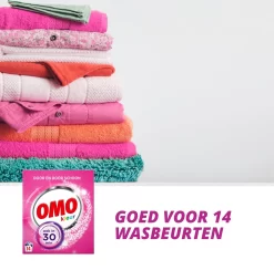Omo Kleur Waspoeder - 6 X 14 Wasbeurten - Voordeelverpakking -Lifestyleproducten 1200x1183 1