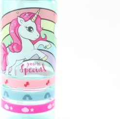 Unicorn Broodtrommel + PET Drinkfles Lichtblauw | Eenhoorn Lunchbox Set Voor Meisjes LS22 -Lifestyleproducten 1200x1184 3