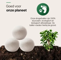 Tenify 6 XL Drogerballen + Extra Lavendel Olie - Wasbollen - Duurzaam - Schaapswol - Wasverzachter - Wasdrogerballen - Herbruikbare Droogballen - Energie Besparen -Lifestyleproducten 1200x1188 14
