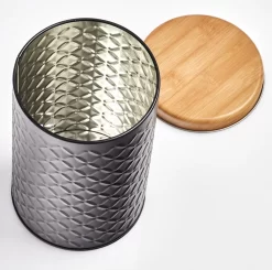 2x Bewaar/voorraad Blikken Zwart 10,5 X 18 Cm 2 Liter - Zeller - Keukenbenodigdheden - Keukenaccessoires/decoratie - Vers Houden - Voorraad/bewaar/opslagblikken - Koek/snoeptrommels 5 2x Bewaar/voorraad Blikken Zwart 10,5 X 18 Cm 2 Liter - Zeller - Keukenbenodigdheden - Keukenaccessoires/decoratie - Vers Houden - Voorraad/bewaar/opslagblikken - Koek/snoeptrommels -Lifestyleproducten 1200x1188 15