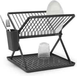 Brabantia SinkSide Afdruiprek - Inklapbaar - Compact - Dark Grey -Lifestyleproducten 1200x1191 5