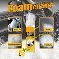 TLVX Bekleding Reiniger / Schuim Reiniger / Vlekken Reinigen / Interieur Reiniger / Foam Cleaner / 150ml / Auto Schoonmaak / Citroen Geur / Auto Interieur Reiniger / Vlekken Verwijderen Bankstel / Auto Stoel Schoonmaken / Effectief! -Lifestyleproducten 1200x1191 9