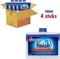 Finish Integrale Machinereiniger Regular Vaatwasser - 4x 250 ML - Voordeelverpakking -Lifestyleproducten 1200x1196 12