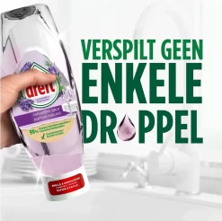 Dreft Natuurlijke Geur - Afwasmiddel - Lavendel & Rozemarijn - Ondersteboven Fles - Voordeelverpakking 8 X 370 Ml -Lifestyleproducten 1200x1197 17