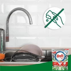 Dreft Platinum Plus All In One Vaatwastabletten - Deep Clean - Voordeelverpakking 4 X 38 Stuks -Lifestyleproducten 1200x1198 34