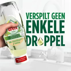 Dreft Natuurlijke Geur - Afwasmiddel - Bergamot & Gember - Ondersteboven Fles - Voordeelverpakking 8 X 370 Ml -Lifestyleproducten 1200x1198 50