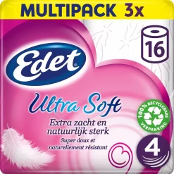 Edet Ultra Soft Wc Papier - 4-laags - 48 Rollen -Lifestyleproducten 1200x1198 59