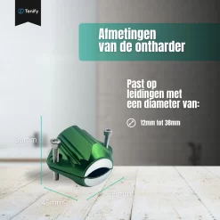 Tenify Magnetische Waterontharder - 7800 Gauss - Douche Filter - Waterverzachter - Waterontkalker - Antikalk Magneet - Waterleiding - Kalkaanslag -Lifestyleproducten 1200x1200 1008