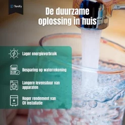 Tenify Magnetische Waterontharder - 7800 Gauss - Douche Filter - Waterverzachter - Waterontkalker - Antikalk Magneet - Waterleiding - Kalkaanslag -Lifestyleproducten 1200x1200 1010
