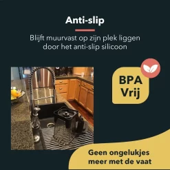 HYP. Afdruiprek Voor Afwas RVS - Pannen Rooster Hittebestendig - Afdruiprooster - Pannenonderzetter - Afkoelrooster - Camping - Rolmat -Lifestyleproducten 1200x1200 1228