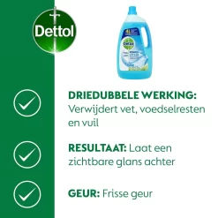 Dettol - Power & Fresh - Allesreiniger - Katoenfris - 3 X 4 Liter -Lifestyleproducten 1200x1200 1449