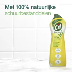 Cif CleanBoost Cream Citroen Schuurmiddel - 8 X 750 Ml - Voordeelverpakking -Lifestyleproducten 1200x1200 1532